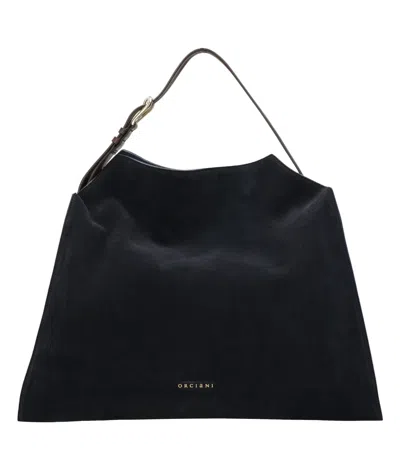Orciani Bags.. Blue In Black