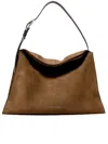 Orciani Trinity Peach Shoulder Bag In Brown