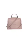 Orciani Medium Sveva Sense Satchel Bag In Pink