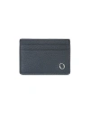ORCIANI MICRON LEATHER CARD HOLDER