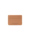 ORCIANI BROWN SOFT LEATHER CARD HOLDER