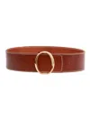 Orciani Oval-buckle Leather Belt