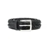 Orciani Toledo Leather Belt In Black