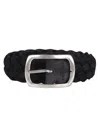 Orciani Reversible Hunting Double Weave In Black