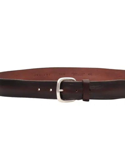 Orciani Belt In Brown
