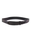 Orciani Textured Belt In Brown