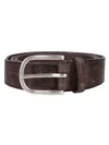 Orciani Leather Belts In Brown