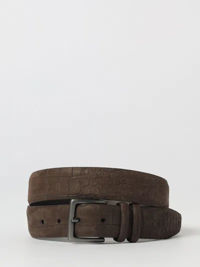 Orciani Belt Men  In Brown