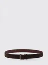 Orciani Suede Belt In Brown
