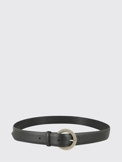 Orciani Belt Woman In Black