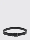 Orciani Leather Belt In Black