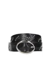 Orciani Belts Black In Black