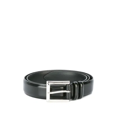 Orciani Belts Black In Green