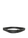Orciani Textured Belt In Black