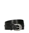 Orciani Belts Black In Black