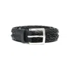 Orciani Toledo Leather Belt In Black