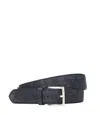 Orciani Belts Blue In Black