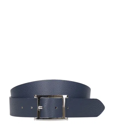 Orciani Belts Blue In Black