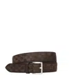 Orciani Belts Brown In Brown