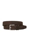 Orciani Belts Brown In Brown