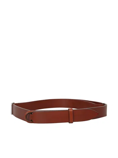 Orciani Belts In Brown