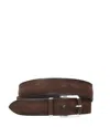 Orciani Belts Brown In Brown