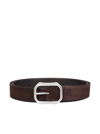 Orciani Belts In Brown