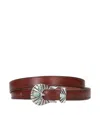 Orciani Belts In Bruciato