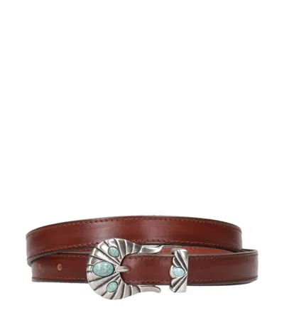 Orciani Belts In Bruciato