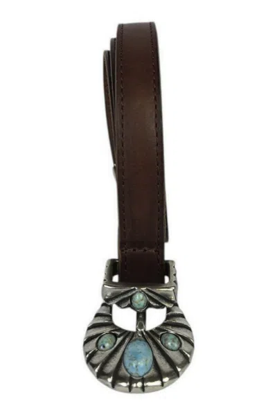 Orciani Belts In Marrone Marroni