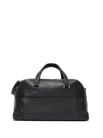Orciani Black Bags Suitcases In Pattern