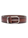 ORCIANI ORCIANI BLADE BELT IN BURNT COLOUR