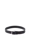 Orciani `blade Ornament` Belt In Black