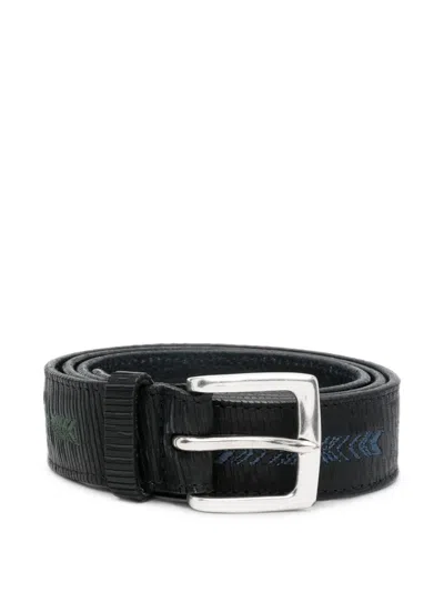 Orciani Blade Sioux Belt In Black