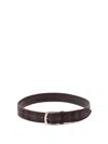 Orciani Embroidered Leather Belt