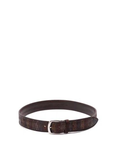 Orciani `blade Trait` Belt