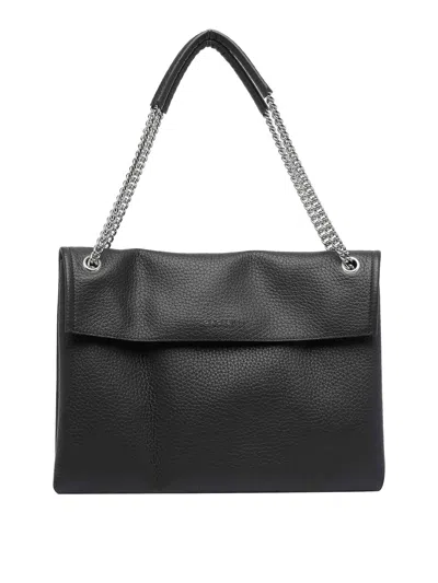 Orciani Black Shoulder Bag