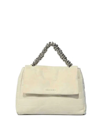 Orciani Sveva Twilight Midi Bag In White