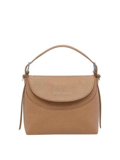 Orciani Small Nana Handbag In Brown