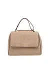 Orciani Medium Sveva Handbag In Purple