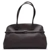 Orciani Large Aura Soft Tote Bag In Black