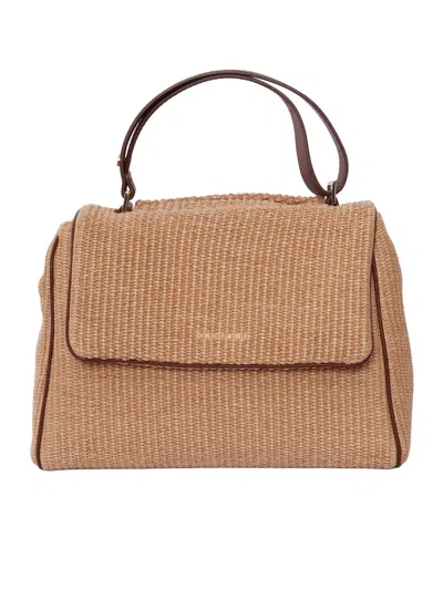 Orciani Borsa A Mano In Brown