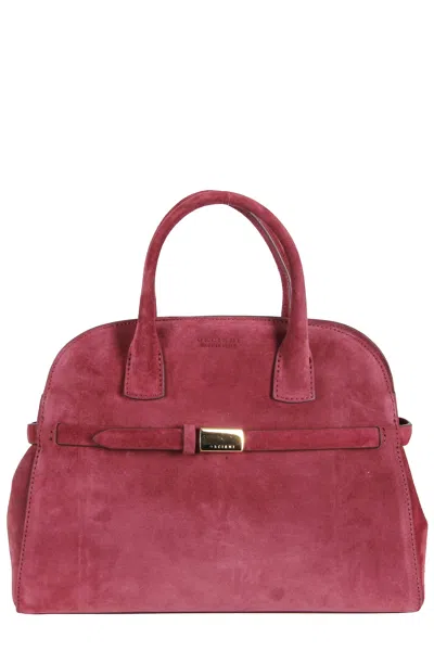 Orciani Borsa A Mano In Burgundy