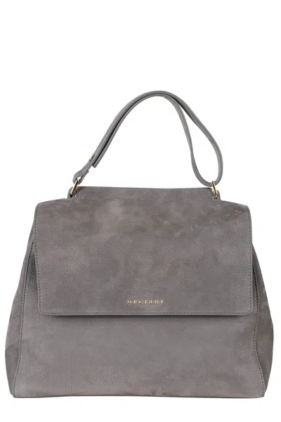 Orciani Borsa Sveva Nabucco Media A Spalla In Grey