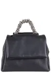 Orciani Chain-handle Small Shoulder Bag In Black