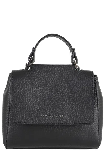 Orciani Borsa Sveva Soft Mini A Mano In Black