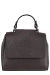 Orciani Borsa Sveva Soft Mini A Mano In Brown