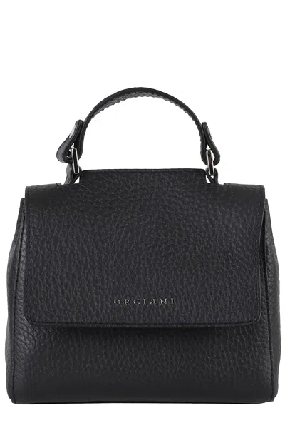 Orciani Borsa Sveva Soft Mini In Ner Nero