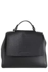 Orciani Borsa Sveva Soft Piccola A Mano In Black