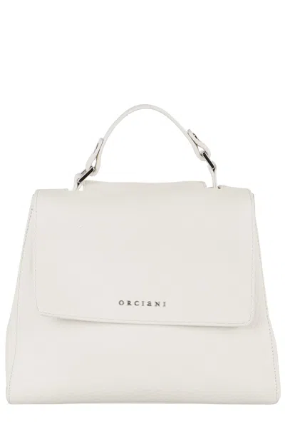 Orciani Borsa Sveva Soft S In Bia Bianco